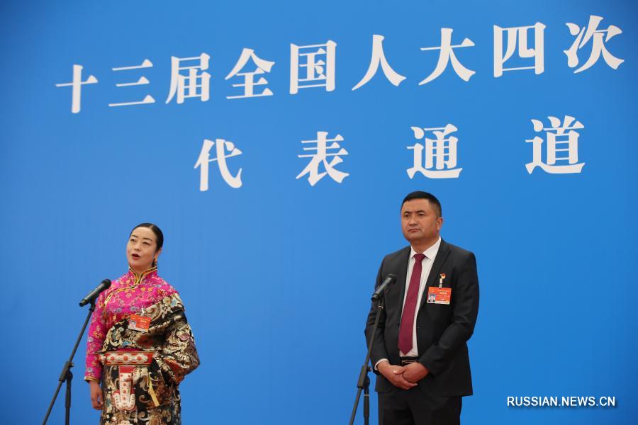 Депутаты Китая дали интервью в рамках 4-й сессии ВСНП