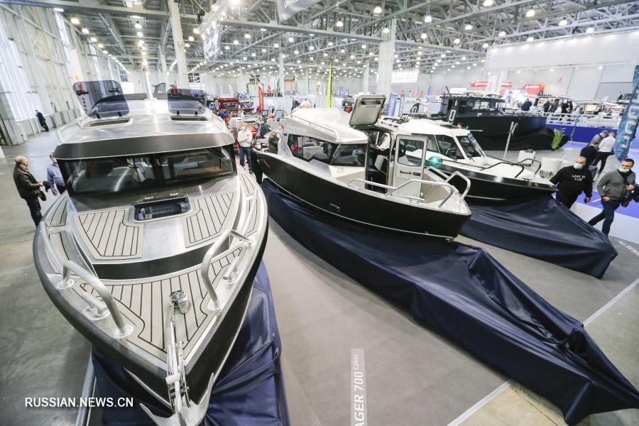 В Москве открылась 14-я Международная выставка катеров и яхт