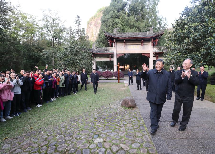 Си Цзиньпин прибыл с инспекцией в провинцию Фуцзянь