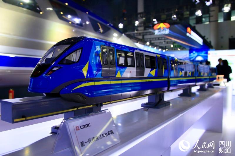Первая в мире встроенная магнитная транспортная система, обеспечивающая движение поездов со скоростью 160 км/ч, появилась в Чэнду