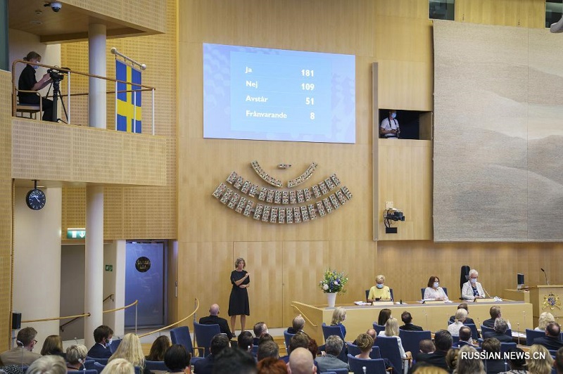 Премьер-министру Швеции вынесен вотум недоверия