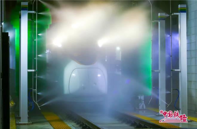 Как «принимают душ» высокоскоростные поезда?  