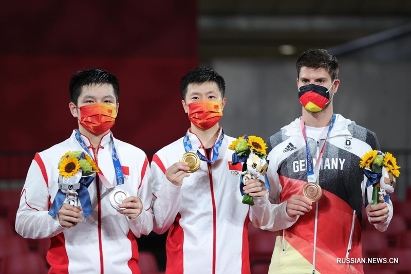 Китаец Ма Лун стал четырехкратным олимпийским чемпионом по настольному теннису