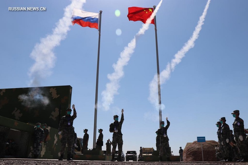 Начались китайско-российские совместные военные учения "Запад/Взаимодействие-2021"