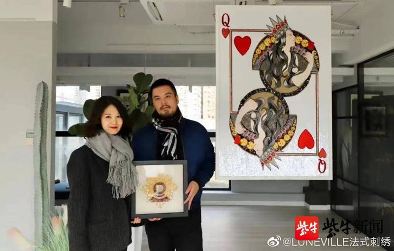 Уникальные произведения вышивального искусства китаянки Чжан Сяосин