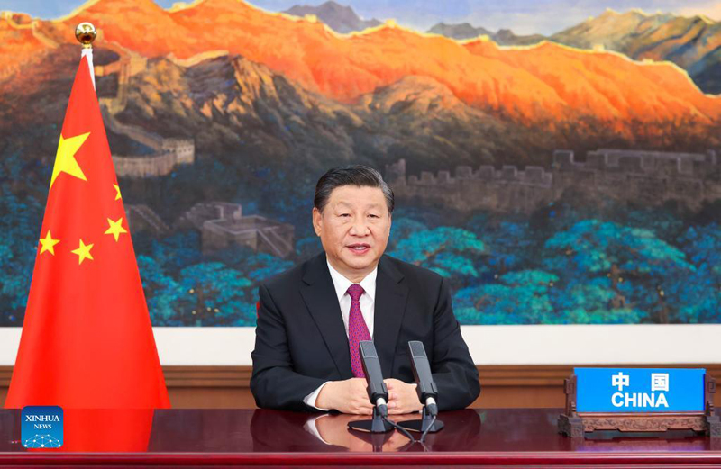 Си Цзиньпин выступил с речью по видеосвязи на пленарном заседании 6-го Восточного экономического форума
