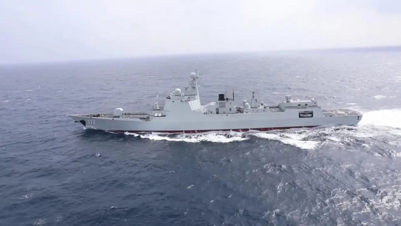 ВМФ КНР и РФ начали военные учения "Морское взаимодействие-2021"