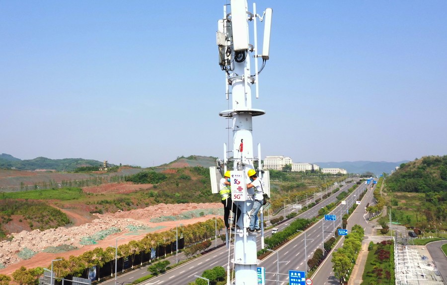В китайском городе Чунцин сдано в эксплуатацию свыше 70 тыс. базовых станций 5G