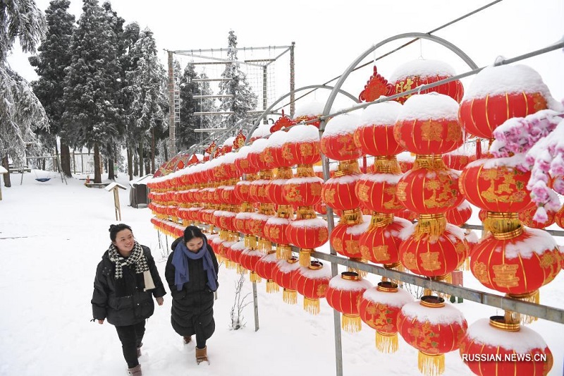 "Страна льда и снега" на юго-западе Китая