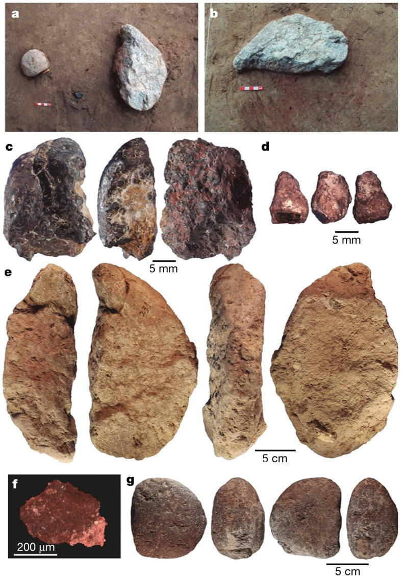 Международная группа археологов нашла свидетельства обработки охры в Китае 40 000-летней давности