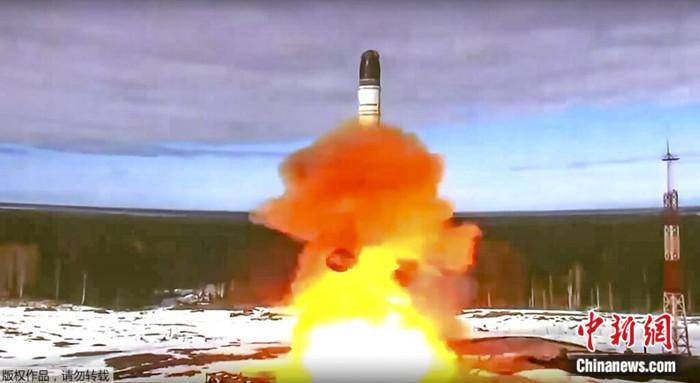 Россия провела успешный пуск МБР "Сармат"