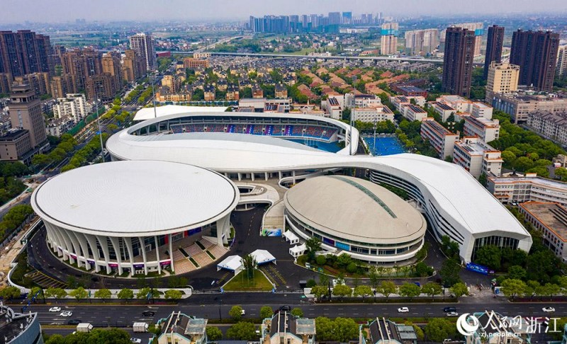 Визит в место проведения Азиатских игр -- спортивный центр Линьпин в Ханчжоу