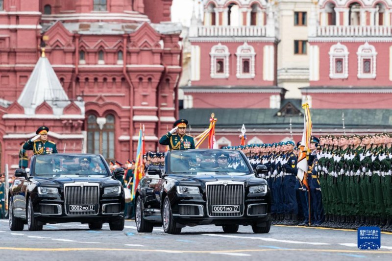 Парад Победы завершился на Красной площади в Москве