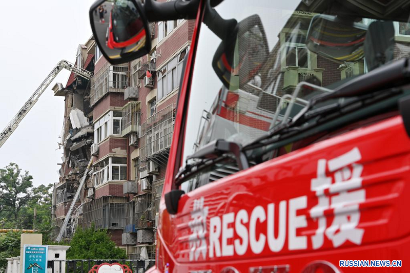 11 человек получили ранения, трое пропали без вести в результате взрыва газа на севере Китая