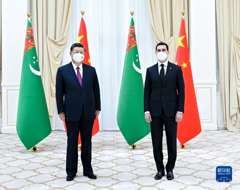 Си Цзиньпин встретился с президентом Туркменистана С. Бердымухамедовым