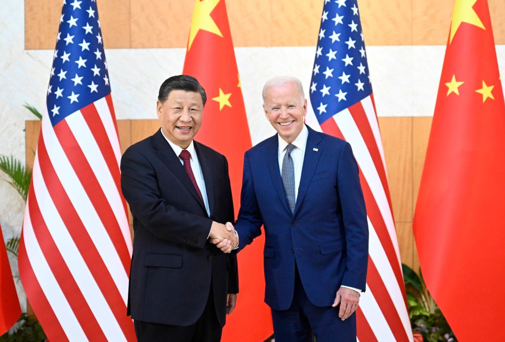 Си Цзиньпин провел встречу с президентом США Дж. Байденом на острове Бали