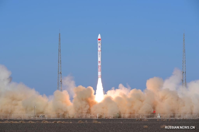Китай успешно запустил пять спутников с помощью ракеты-носителя Гушэньсин-1 Y4
