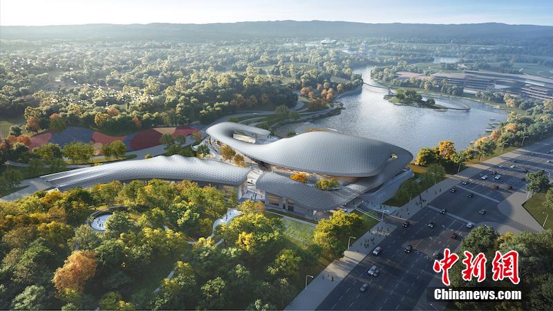 Опубликован дизайн-макет главного выставочного здания Всемирного садоводческого ЭКСПО-2024 в Чэнду