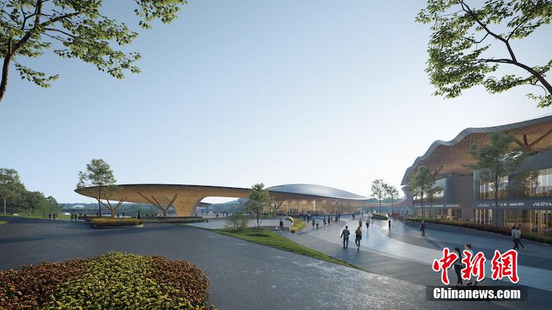 Опубликован дизайн-макет главного выставочного здания Всемирного садоводческого ЭКСПО-2024 в Чэнду
