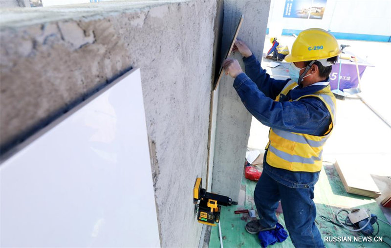 В Шанхае стартовал Всекитайский конкурс профессиональных навыков в строительной отрасли