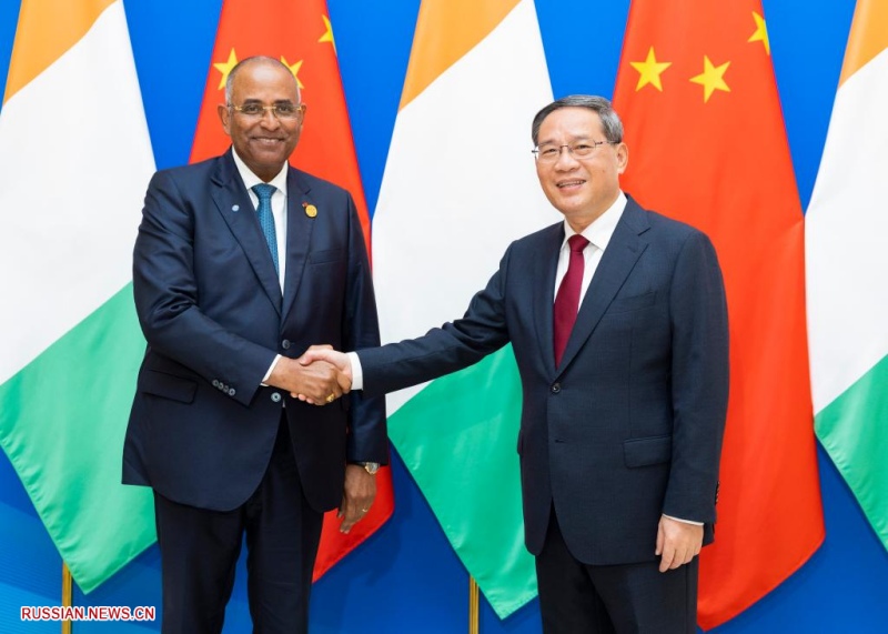 Премьер Госсовета КНР встретился с премьер-министром Кот-д'Ивуара