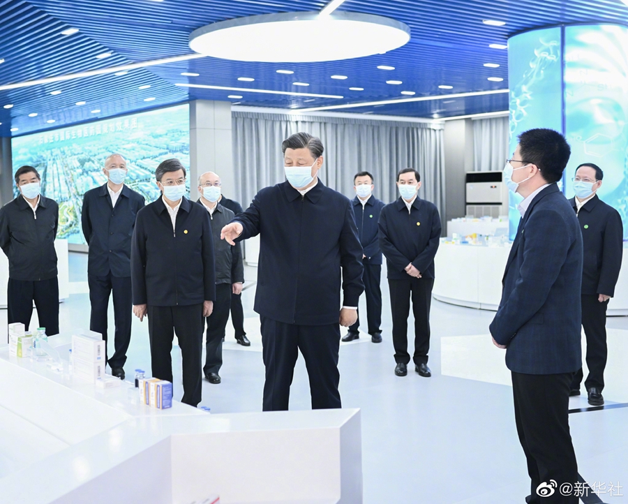 Си Цзиньпин посетил с инспекцией город Шицзячжуан на севере Китая