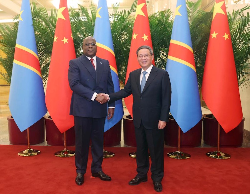 Премьер Госсовета КНР встретился с президентом ДРК
