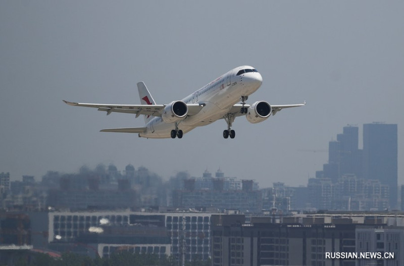 Китайская авиастроительная корпорация COMAC получила более 1000 заказов на самолеты C919