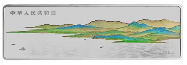 В Китае выпустят памятные монеты c изображением фрагмента картины «Горы и воды на тысячу ли»