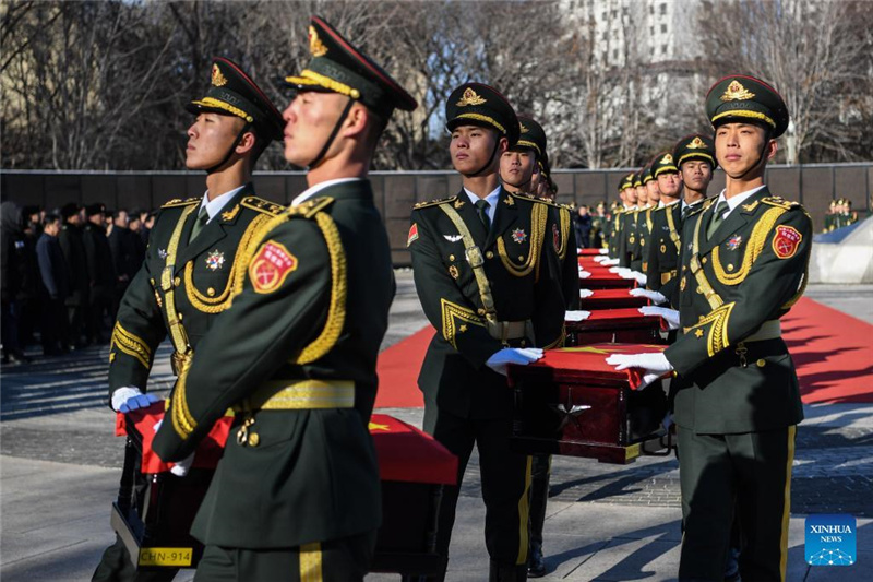 Останки КНД, павших в Корейской войне, захоронены в Шэньяне