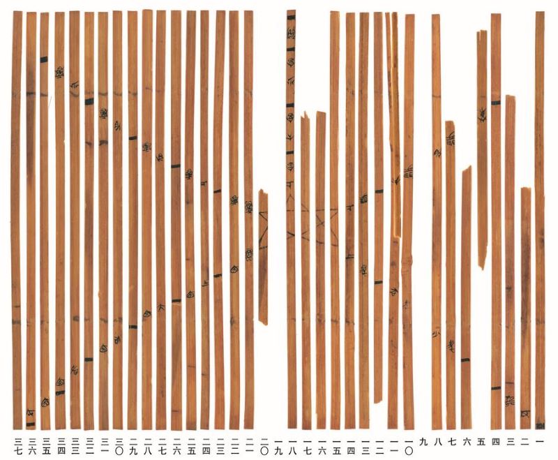 В Китае расшифрованы древние ритуальные документы, записанные на 2000-летних бамбуковых дощечках
