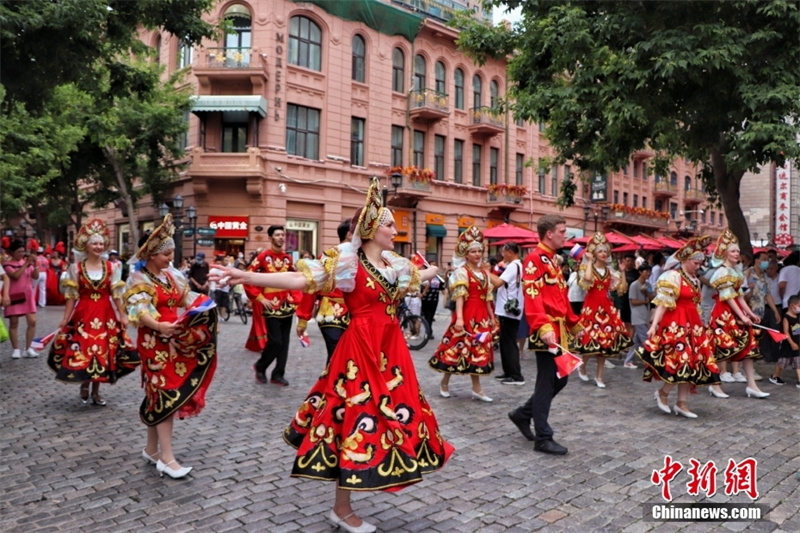 Центральная улица в Харбине