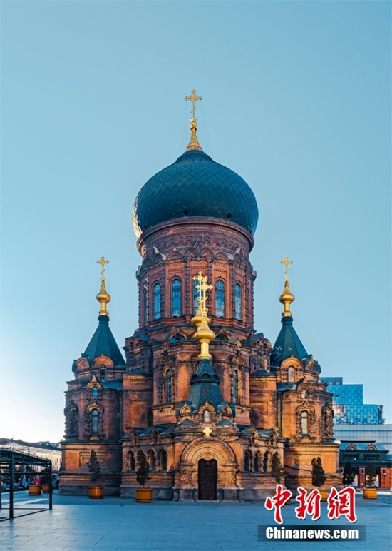 Центральная улица в Харбине