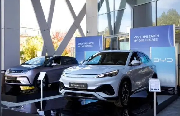 Китайский автоконцерн BYD поставил в Венгрию первую партию электромобилей