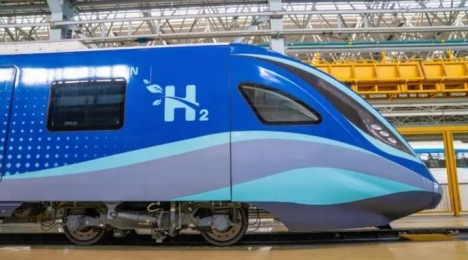 В Китае прошли испытания первого водородного пригородного поезда