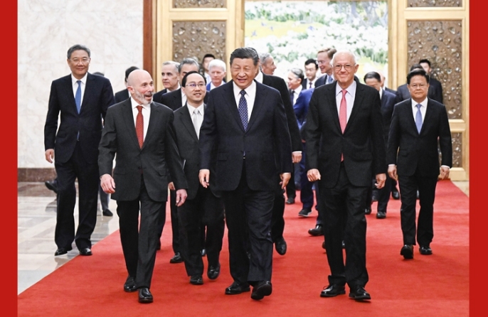 Си Цзиньпин встретился с гостями из США
