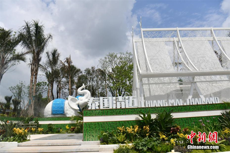 Визит в главную площадку Всемирной выставки садоводства в Чэнду