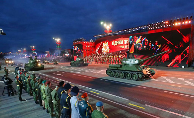 Пусть слава сияет вечно -- в Беларуси состоялись мероприятия, посвященные 80-летию Победы Советского Союза в Великой Отечественной войне