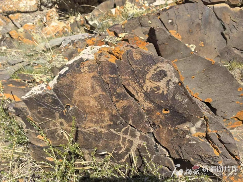 На северо-западе Китая обнаружены наскальные рисунки 2500-летней давности