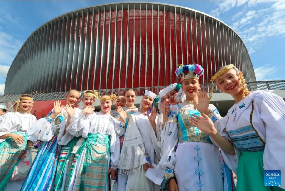 В Беларуси открылся Национальный футбольный стадион, построенный при поддержке Китая