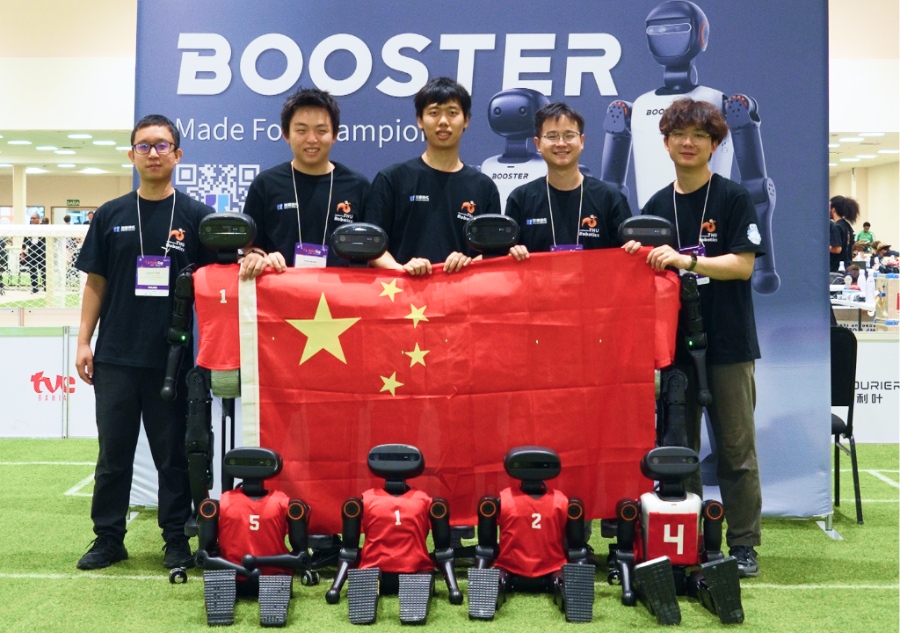Китайская команда завоевала чемпионский титул на RoboCup 2025