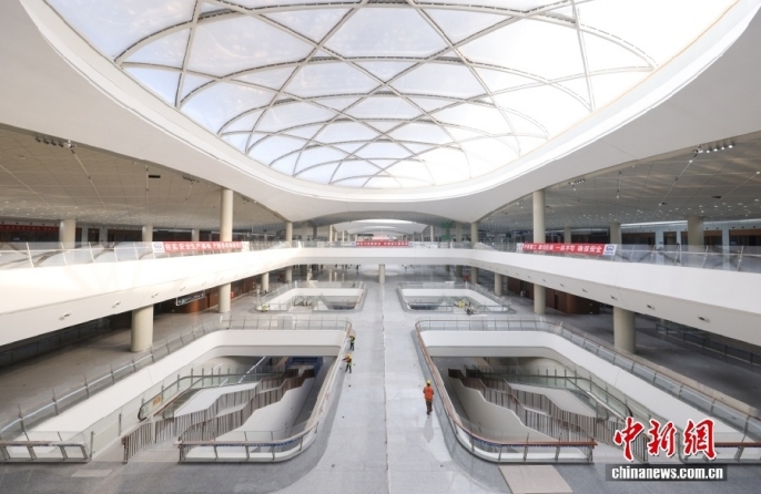 Крупнейший в Азии подземный транспортный узел откроется в конце года