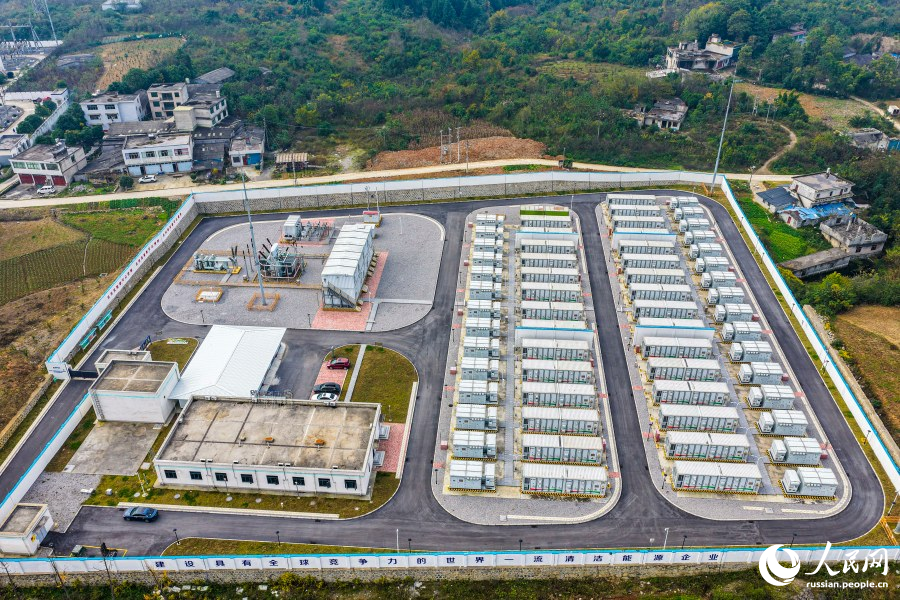 Энергонакопительная станция в провинции Гуйчжоу гарантирует стабильность энергоснабжения