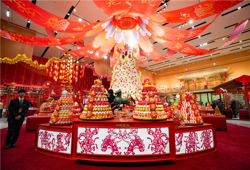 В Пекине открылась выставка, посвященная традициям празднования китайского Нового года