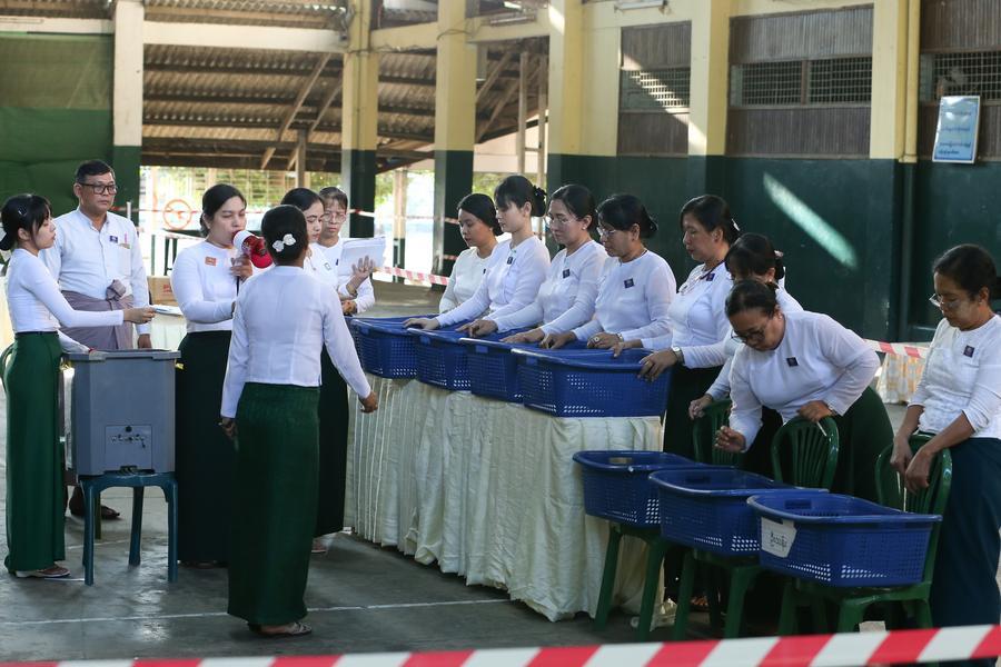 Партия солидарности и развития Союза получила большинство мест в парламенте Мьянмы