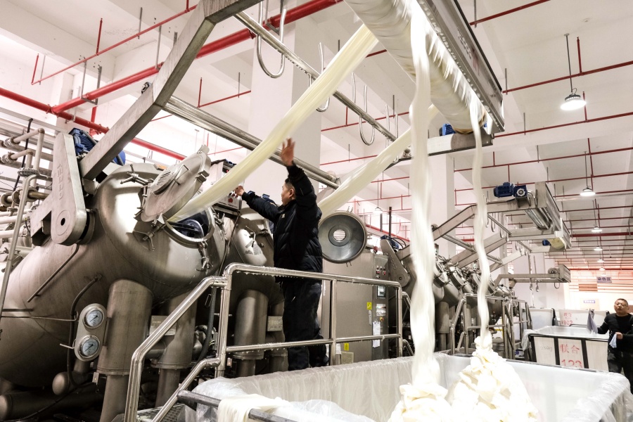 Уезд в Аньхое создал текстильный кластер с годовым оборотом 4,5 млрд юаней