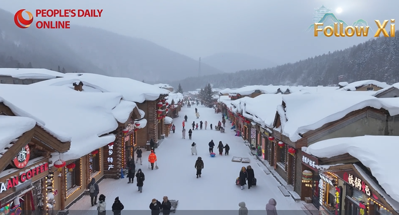 На Северо-Востоке Китая активно развивается «экономика льда и снега»