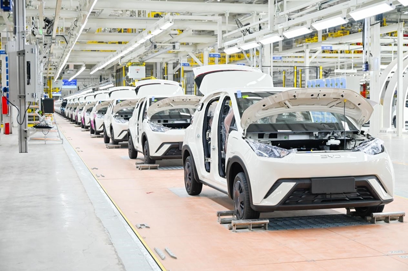 Каждый восьмой экспортный электромобиль Китая произведен в поселке Лоси провинции Цзянсу