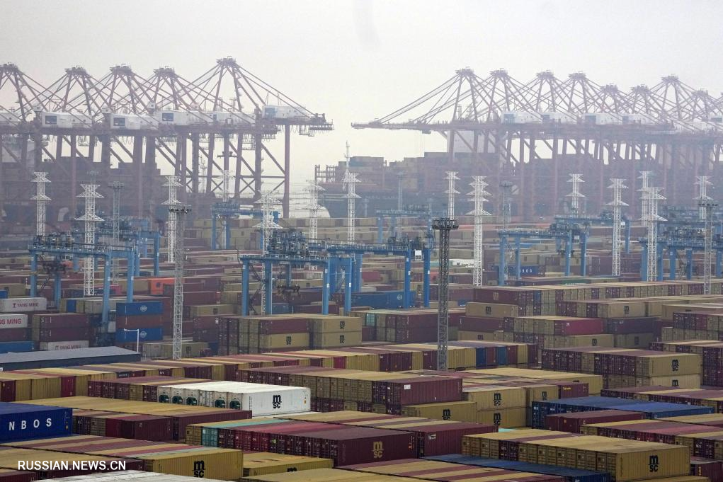 В январе-феврале 2026 года грузооборот порта Нинбо-Чжоушань достиг 245 млн тонн