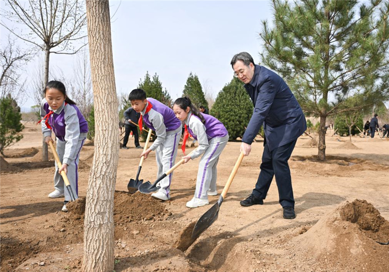 Си Цзиньпин призвал мобилизовать все общество для активного участия в лесонасаждении